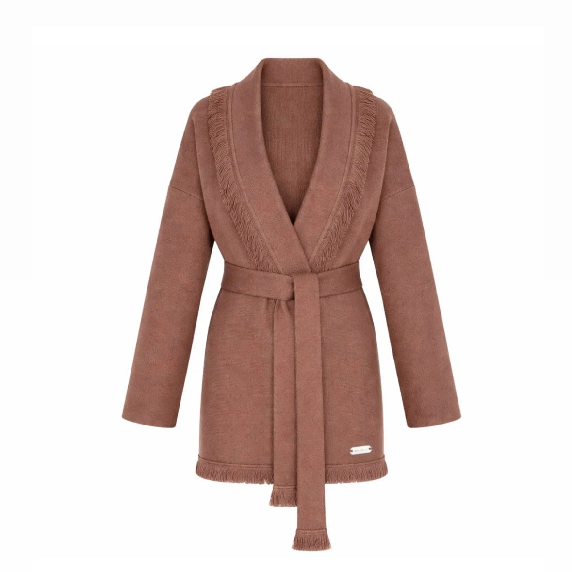 Wrap Cardigan - Chocolate